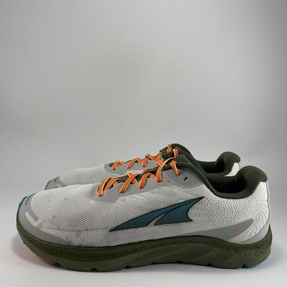 Altra Rivera 2 Running Shows Mens Size 11 White Mesh Athletic Sneakers Green - Picture 3 of 11